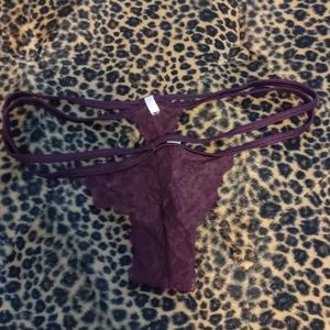 Victoria's Secret Pink String Thong Panties